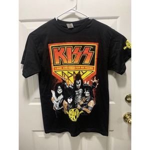 Kiss Mens Loud And Proud For 40 Years 2013 T-Shirt Size M 2013 Kiss Catalog LTD